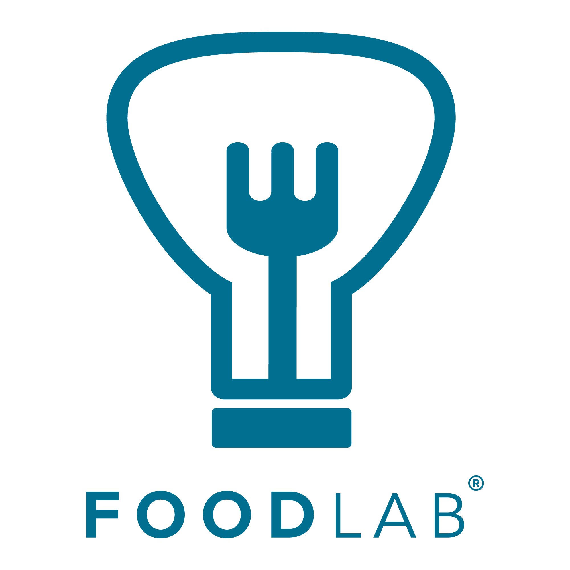 Foodlab logo blue